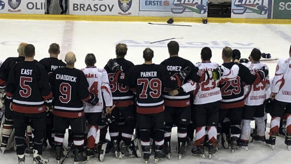 Scott's hockey team